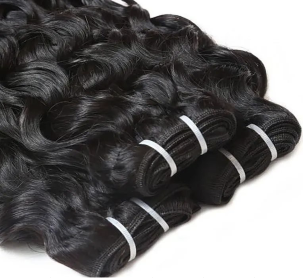 Extensión de cabello rizado